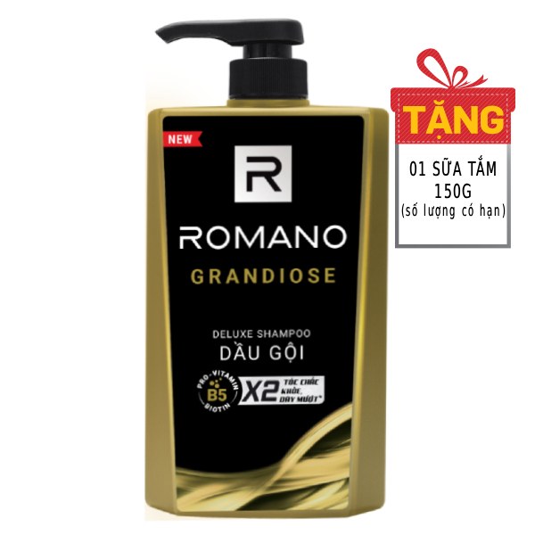 Dầu Gội Romano Grandiose 650G
