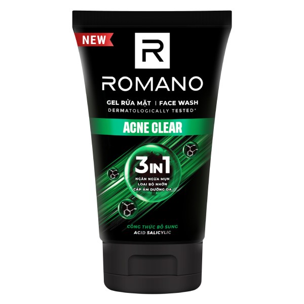 Gel Rửa Mặt Romano Ngăn Ngừa Mụn 100G