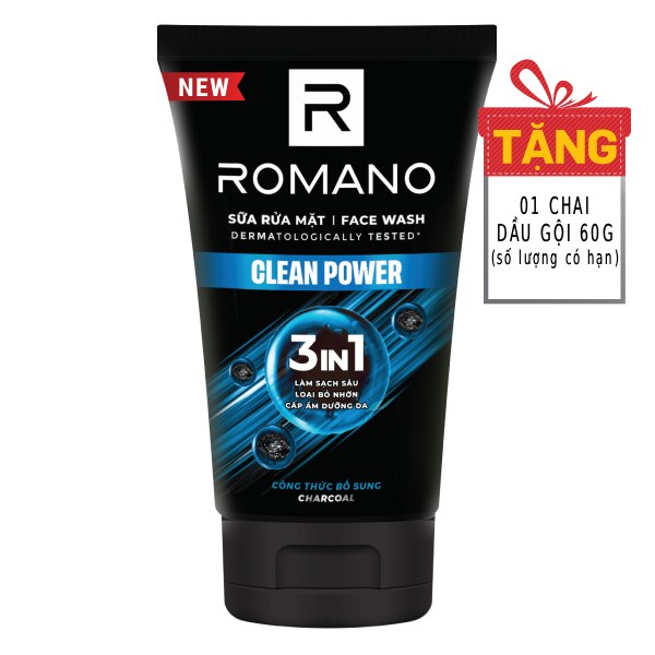 Gel Rửa Mặt Romano Sạch Sâu 100G