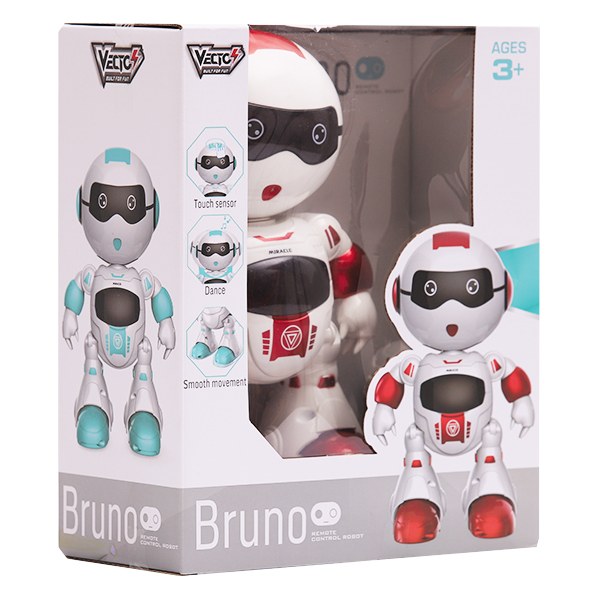 Đồ Chơi Robot Bruno Vecto VT99333-2 Đỏ