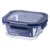Hộp Thủy Tinh Chịu Nhiệt LocknLock LNG247 520Ml Xanh Navy