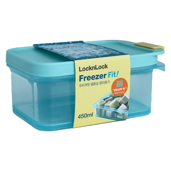 Hộp Trữ Đông Thực Phẩm Locknlock Freezer Fit HFL101 450Ml