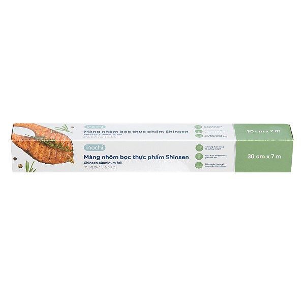 Màng Nhôm Thực Phẩm Inochi Shinsen 30Cm*7M