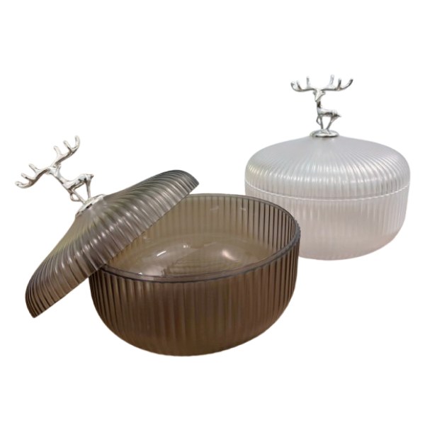 Hộp Mứt Nhựa Đầu Hươu