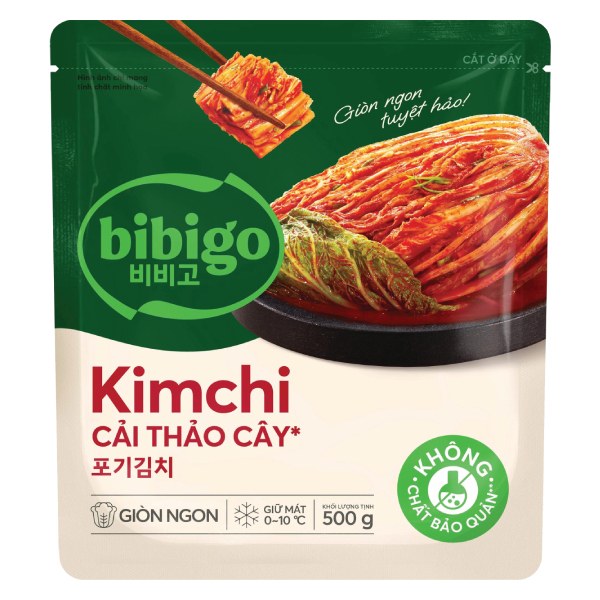 Kim Chi Cải Thảo Cây Bibigo Gói 500G