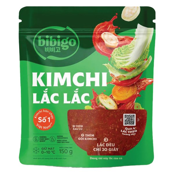 Kim Chi Lắc Lắc Bibigo Gói 150G