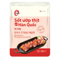 (Only Emartmall) Sốt Ướp Thịt Hàn Quốc O'Food Vị Cay Gói 80G