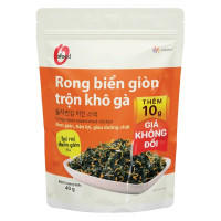 (Only Emartmall) Rong Biển Giòn O'food Trộn Khô Gà Gói 40G