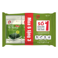 (Only Emartmall) Lô 6+3 Rong Biển Lá Kim O'Food Tẩm Dầu Oliu 5G