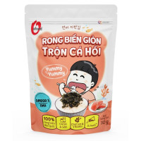 Rong Biển Giòn O'Food Trộn Cá Hồi Gói 30G