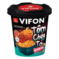 (Only Emartmall) Mì Trộn Khô Vifon Tôm Cháy Tỏi Ly 90G
