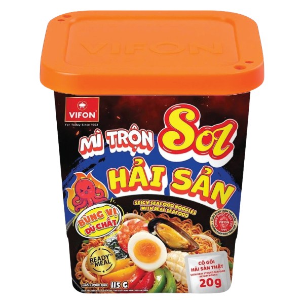 Mì Trộn Sol Hải Sản Ly 115G
