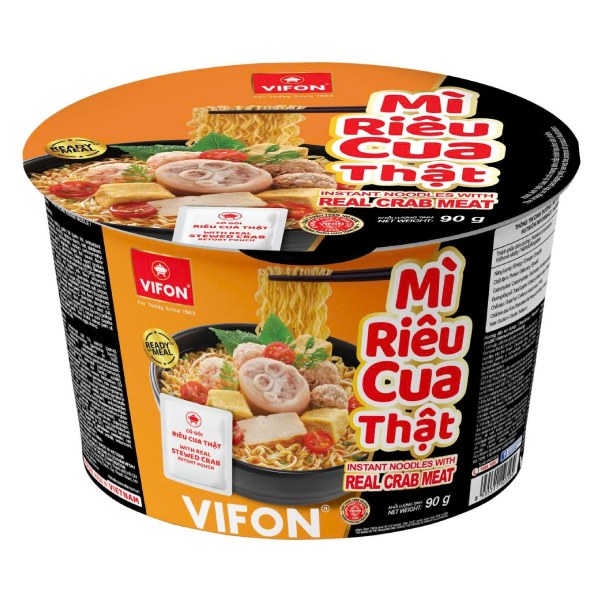 Mì Riêu Cua Thật Vifon Tô 90G