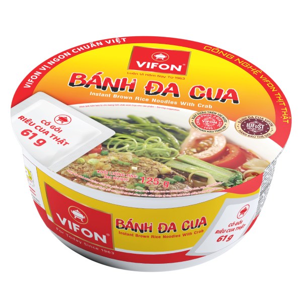 (Only Emartmall) Bánh Đa Cua Vifon Tô 125G