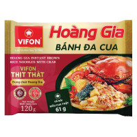 (Only Emartmall) Bánh Đa Cua Hoàng Gia Vifon Gói 120G