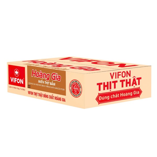 Miến Thịt Bằm Hoàng Gia Vifon Thùng 18 Gói 105G