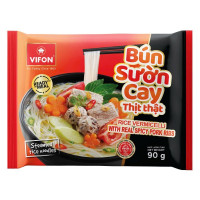 (Only Emartmall) Bún Sườn Cay Vifon Thịt Thật Gói 90G