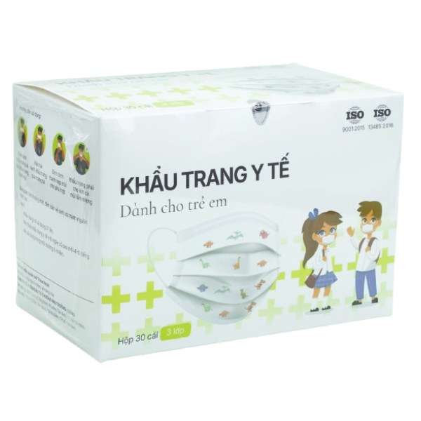 Khẩu Trang Y Tế Trẻ Em Hộp 30 Cái