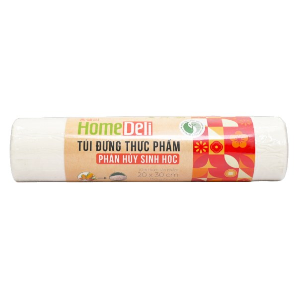 Túi Thực Phẩm Tự Hủy Sinh Học Homedeli 150G 20*30Cm