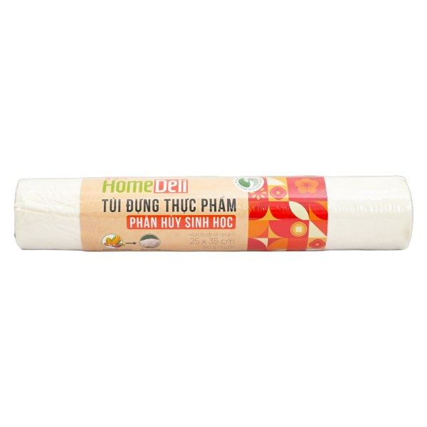 Túi Thực Phẩm Tự Hủy Sinh Học Homedeli 150G 25*35Cm
