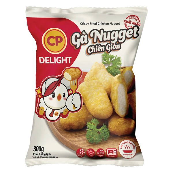 Gà Nugget CP Chiên Giòn Gói 300G