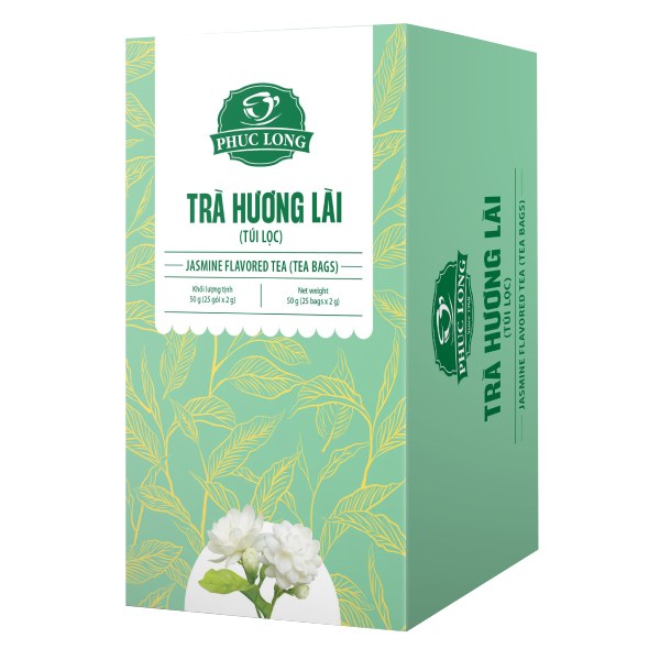 Trà Lài Phúc Long Hộp 25 Gói 2G