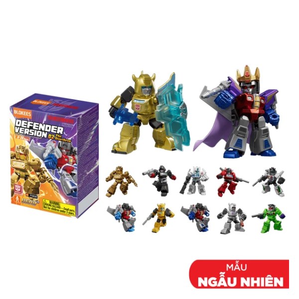 Đồ Chơi Mô Hình Transformers Blokee The Overthrow DV02 ET29