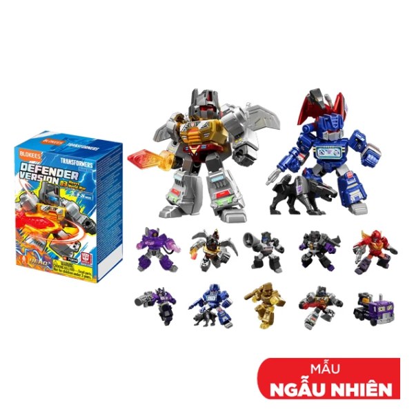 Đồ Chơi Mô Hình Transformers Blokee Heavy Metal War DV03 ET32