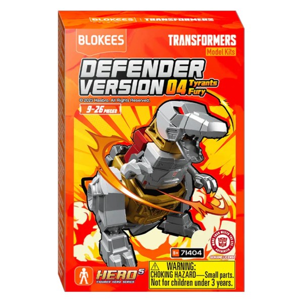 Đồ Chơi Mô Hình Transformers Blokees DV04 Tyrants Fury ET38