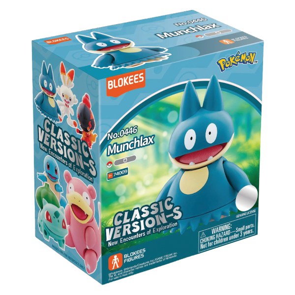 Đồ Chơi Mô Hình Pokemon CV-S02 Munchlax Blokees EP15