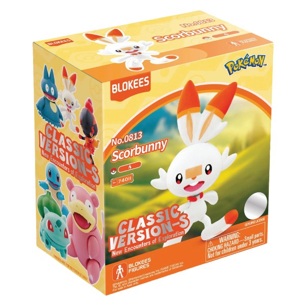 Đồ Chơi Mô Hình Pokemon CV-S02 Scorbunny Blokees EP17