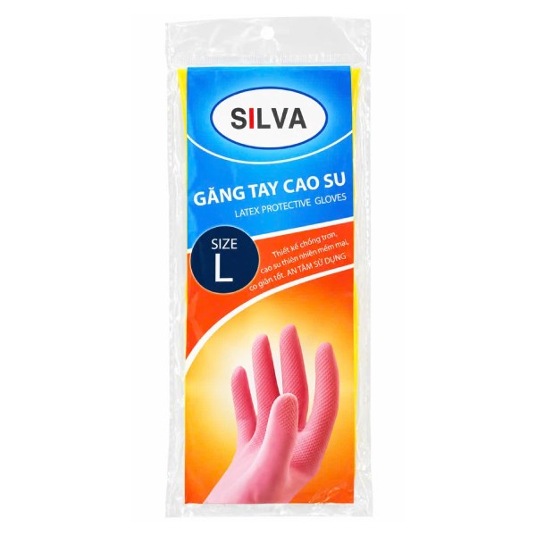 Găng Tay Cao Su VN Silva Size L