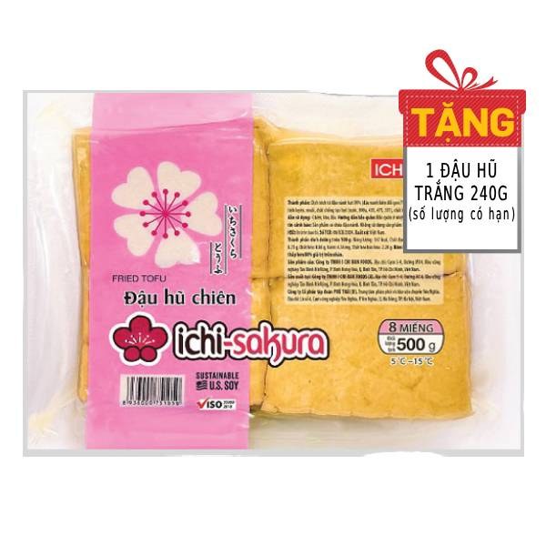 Đậu Hũ Chiên Miếng Ichi-Sakura 500G