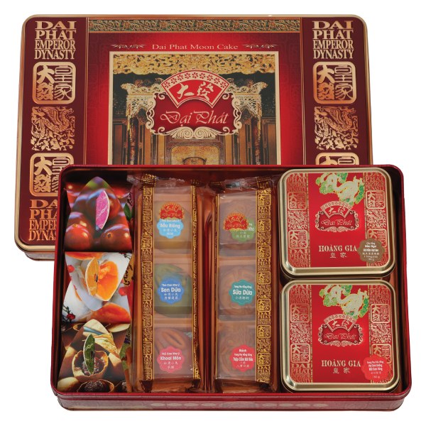 Hộp Quà Bánh Trung Thu Đại Phát Hoàng Gia 880 744G