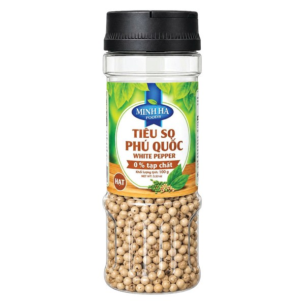 Tiêu Sọ Phú Quốc Minh Hà Nguyên Hạt Hũ 100G
