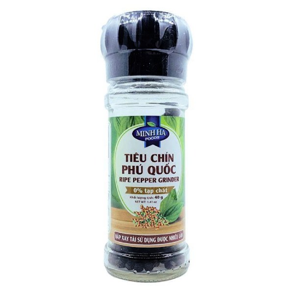 Tiêu Chín Phú Quốc Minh Hà Hũ 40G