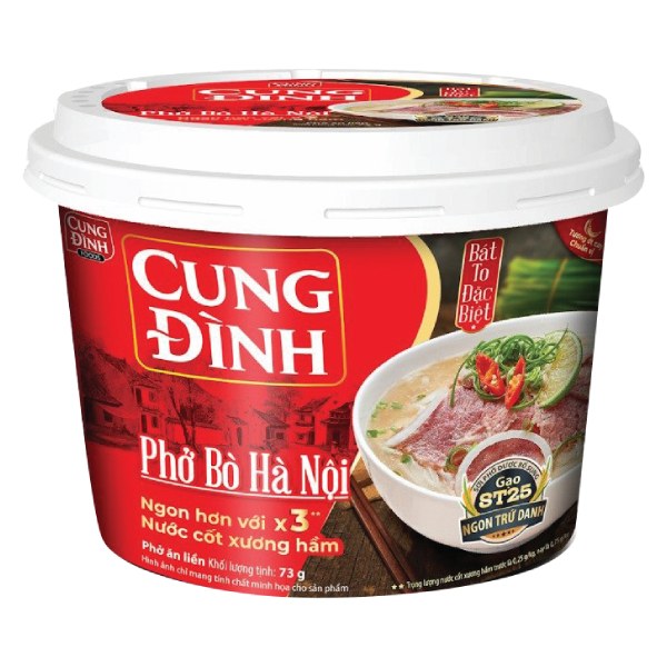 Phở Cung Đình Hà Nội Vị Bò Tô 73G