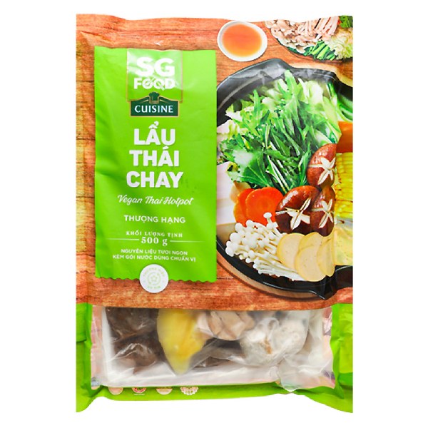 Lẩu Thái Chay SG Food Gói 500G