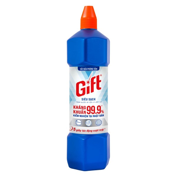 Nước Tẩy Nhà Tắm Gift Siêu Sạch 900Ml