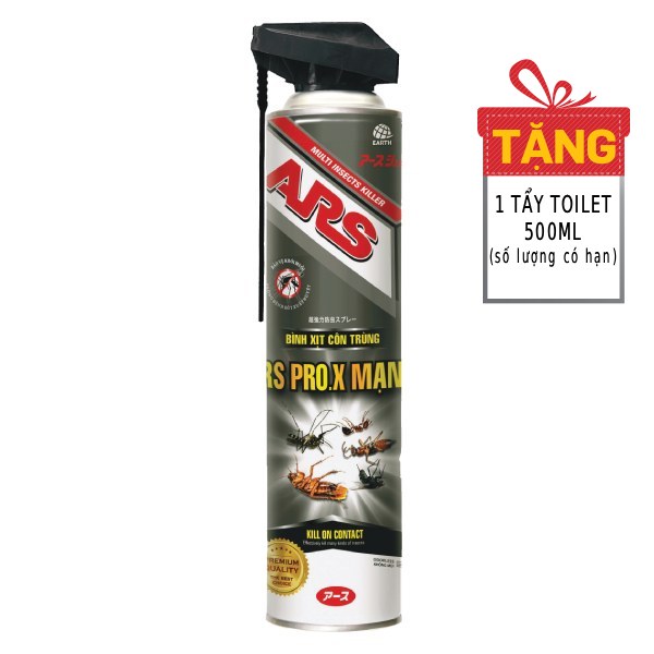 Xịt Côn Trùng ARS ProX Mạnh 500Ml