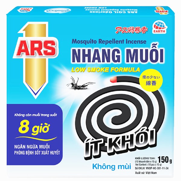 Nhang Muỗi Ars Coil Không Mùi 150G