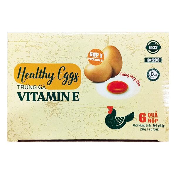 Hộp 6 Trứng Gà Vfood Vitamin E