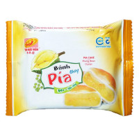 (Only Emartmall) Bánh Pía Tân Huê Viên Chay Đậu Xanh Sầu Riêng Gói 1 Bánh 40G