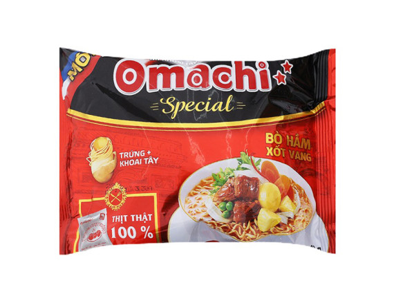Mì Omachi Special Bò Hầm Xốt Vang 92G