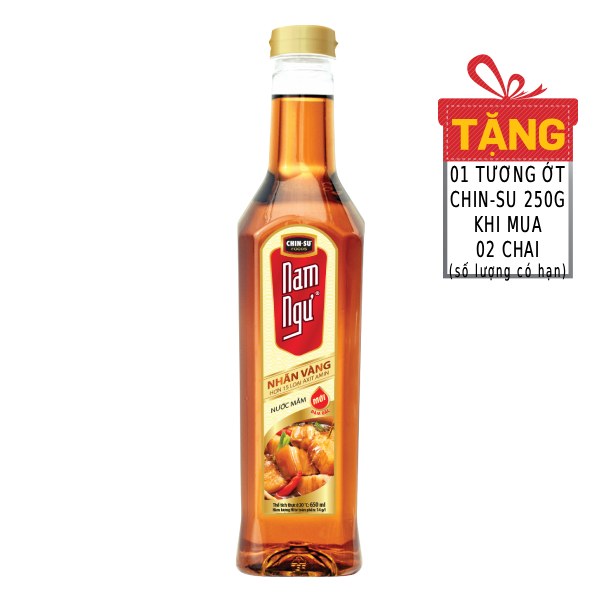 Nước Mắm Nam Ngư Nhãn Vàng 650Ml