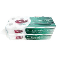 (Only Emartmall) Lô 10+10 Cuộn Giấy Vệ Sinh Elene Essential Xanh 3 Lớp