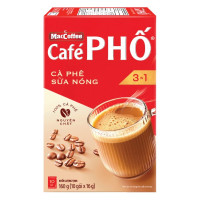 (Only Emartmall) Cà Phê Phố Sữa Nóng Hộp 10 Gói*16G