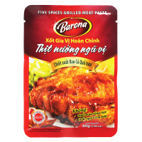 (Only Emartmall) Xốt Gia Vị Hoàn Chỉnh Barona Thịt Nướng Ngũ Vị 80G