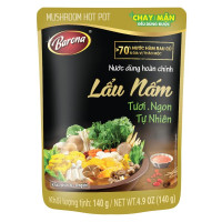 Nước Dùng Hoàn Chỉnh Barona Lẩu Nấm 140G