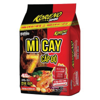 Mì Koreno Jumbo Cay 7 Cấp Độ Vị Chua Cay 10 Gói*101G